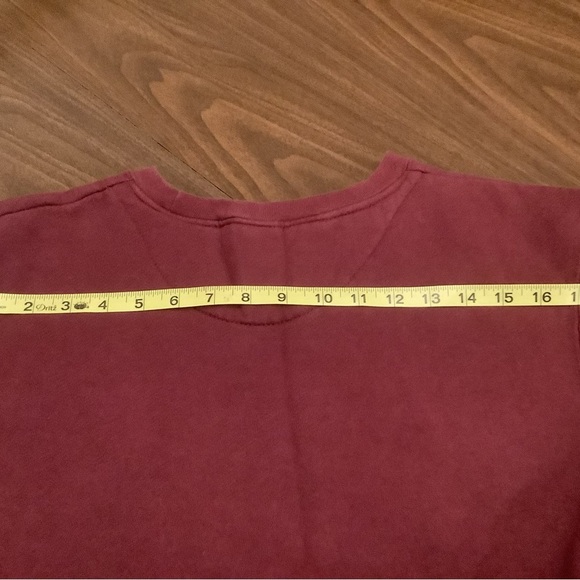 Ripple Junction Maroon Schrute Farms Sweatshirt Size Medium - Picture 7 of 7
